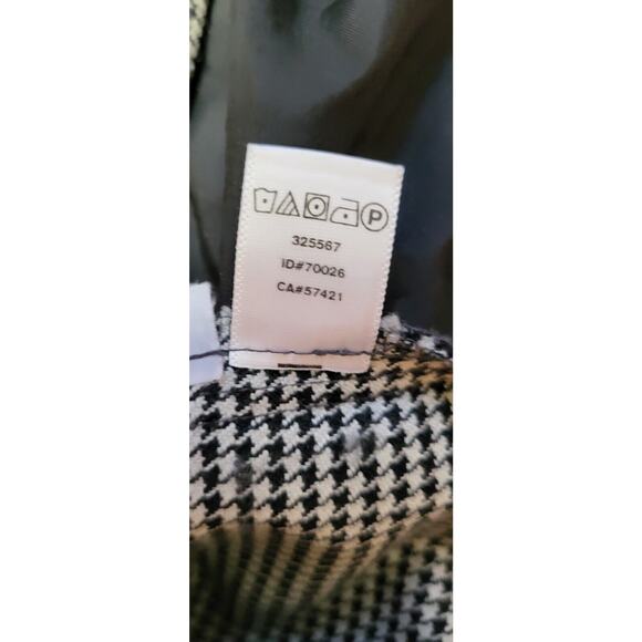 Ann Taylor Loft Womens Size 6 Pants Marisa Straight Houndstooth Stretchy - Picture 8 of 13